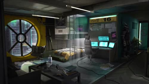 Cyberpunk Room