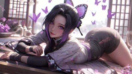 cute shinobu（蝴蝶忍）动态