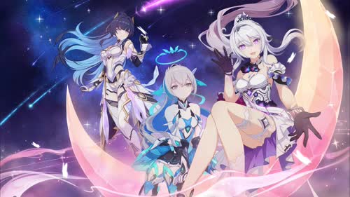 崩坏三 琪亚娜 芽衣 布洛妮娅