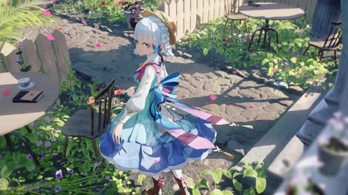 【原神】神里绫华4k壁纸