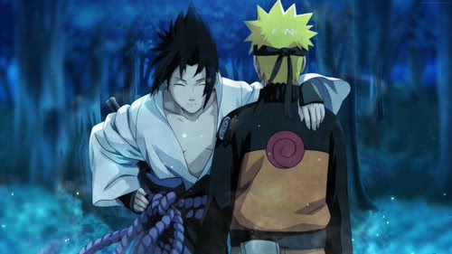  Naruto and Sasuke Reunion