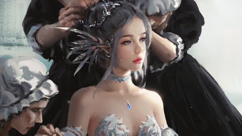 【鬼刀】《海琴烟》 梳妆