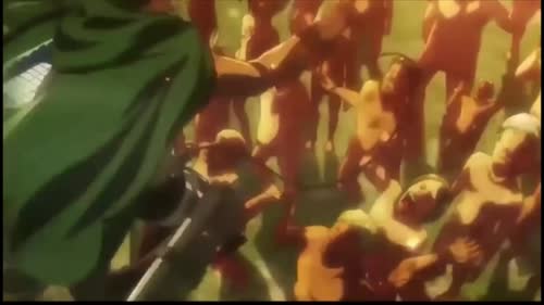 進撃の巨人 Slomo