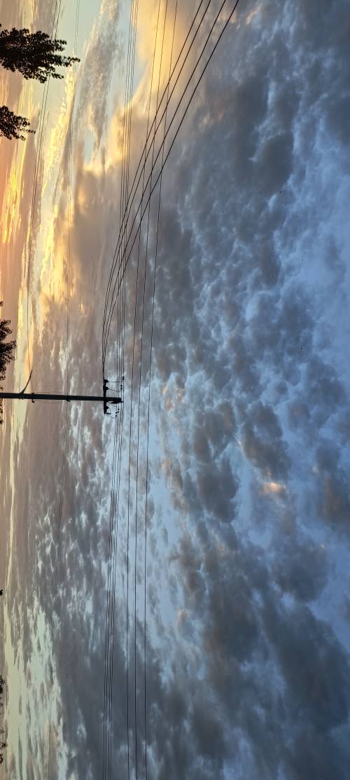 早晨六点的天空