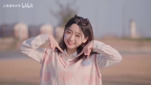 手势舞  海洋大学 张新月