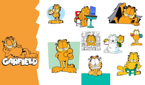 静态加菲猫壁纸