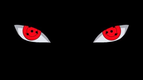 Sharingan Activation Effect 4K