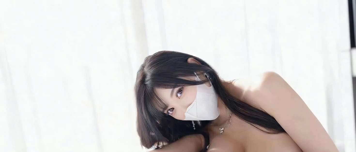 口罩美女