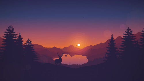 Firewatch Red Preview Wallpaper Engine oDownloader 
