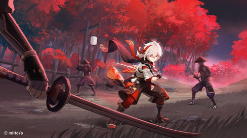 圖片壁紙 楓原萬葉 kazuha