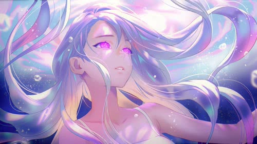  Underwater Anime Girl
