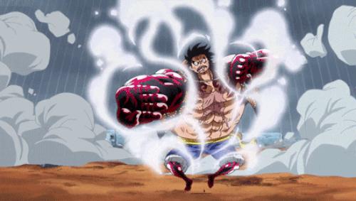 luffy gear fourth gif