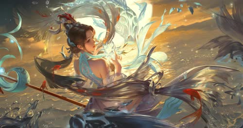 大乔-白鹤梁神女