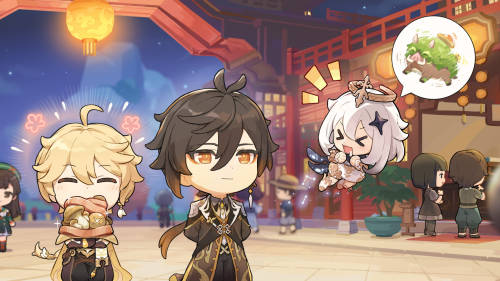 原神钟离生日图