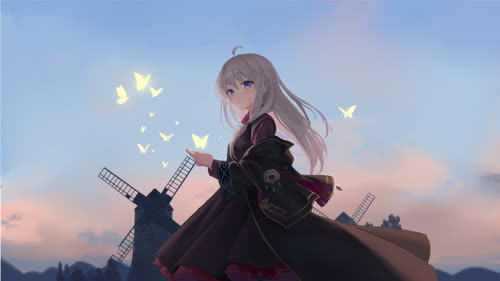 伊蕾娜壁纸（精简版）