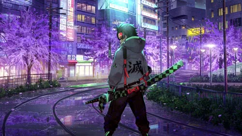 tanjiro kamado demon slayer live wallpaper