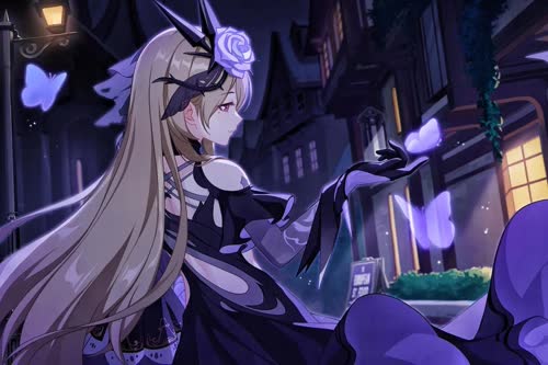 崩坏三-丽塔-鸢尾花