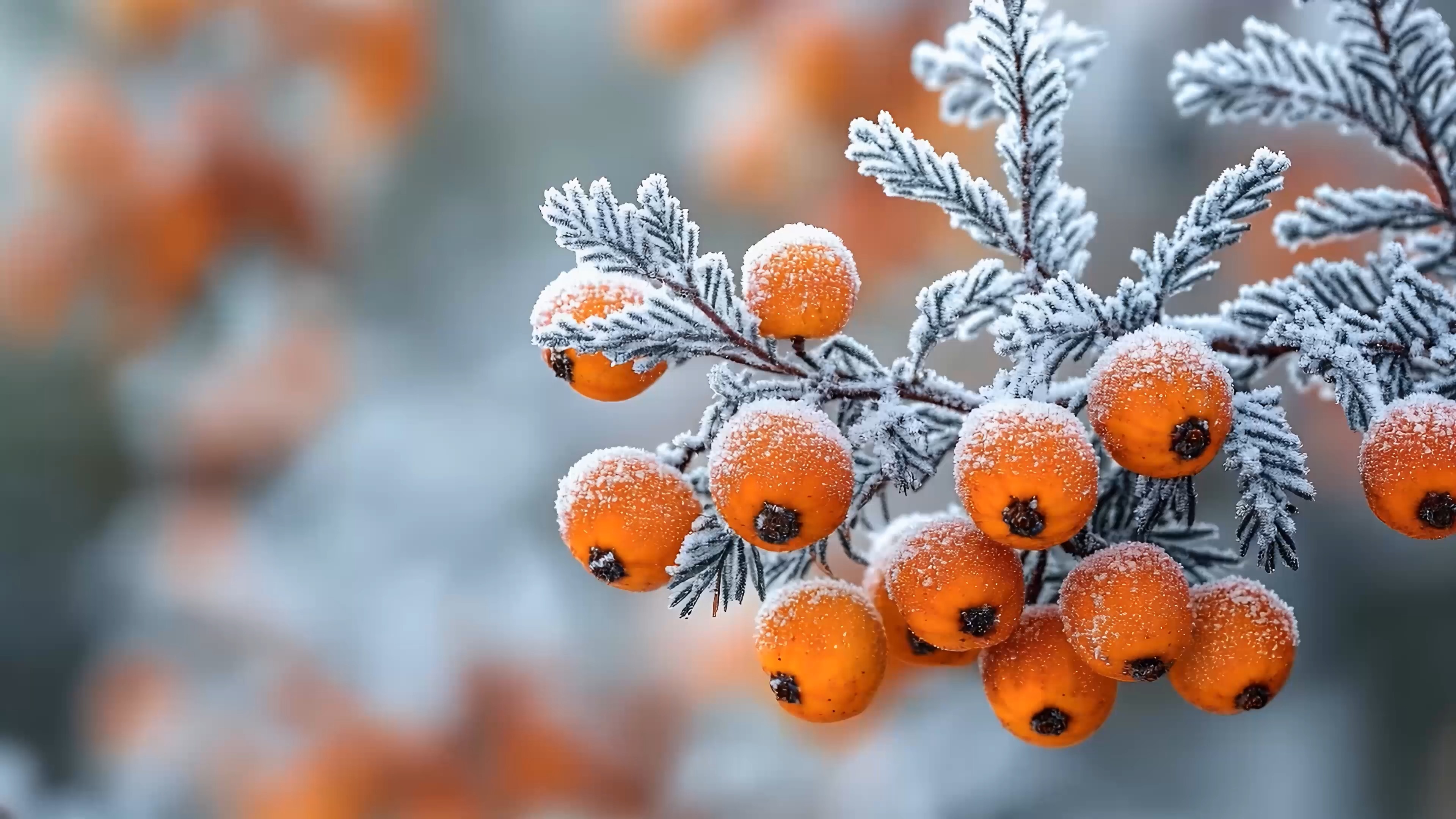 Frozen Winter Berries (ZH Wallpaper)