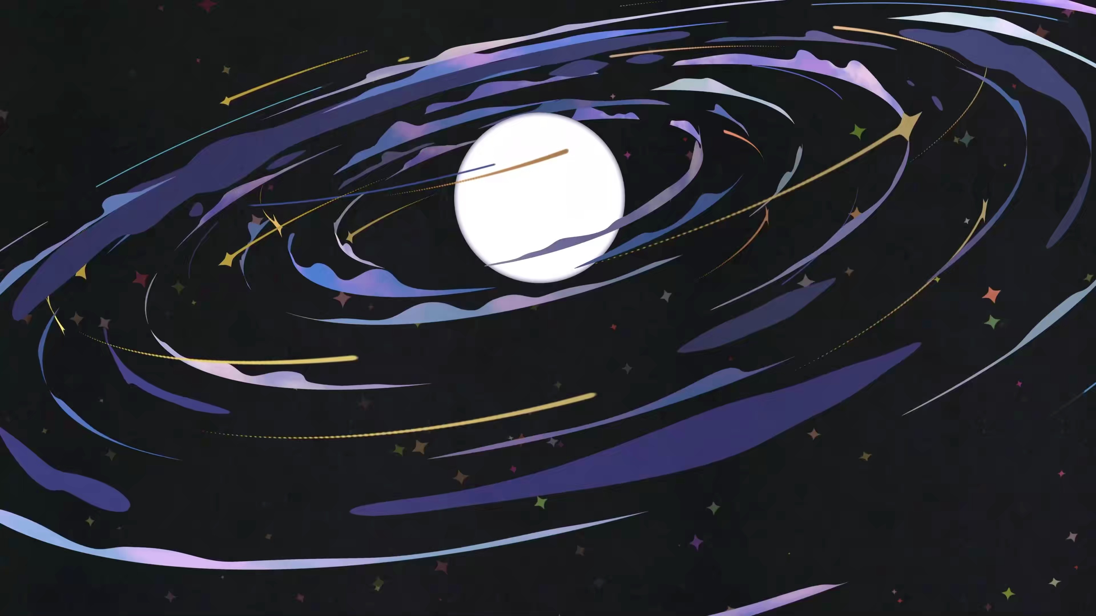 Cartoon Solar System (ZH Wallpaper)