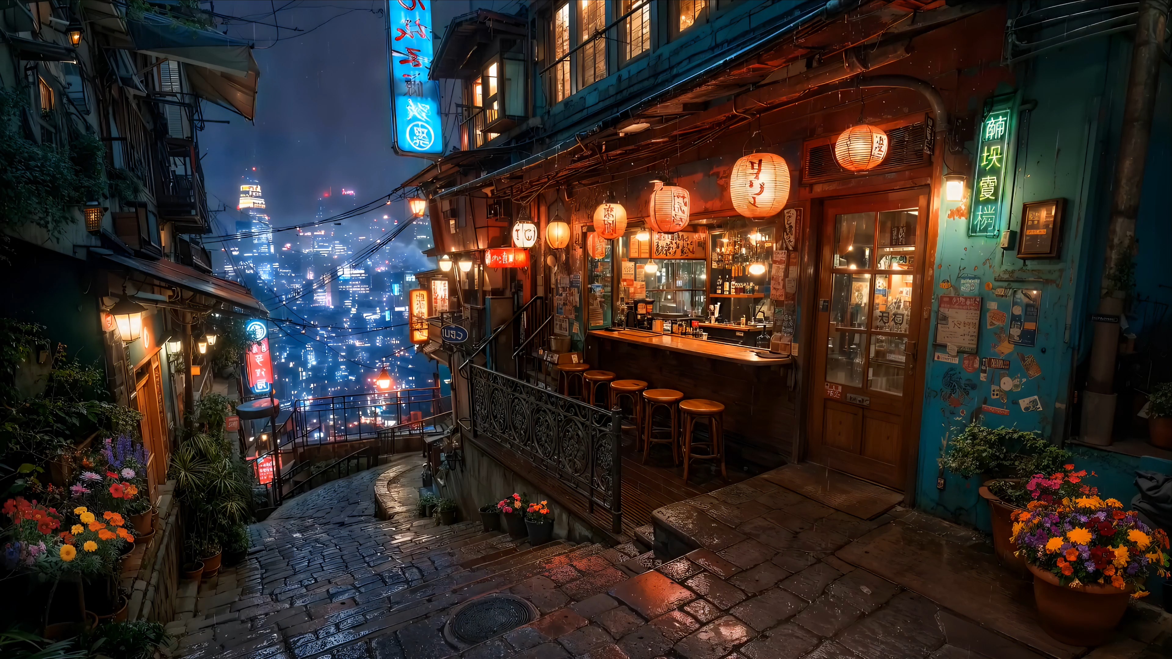 Evening Bar (ZH Wallpaper)