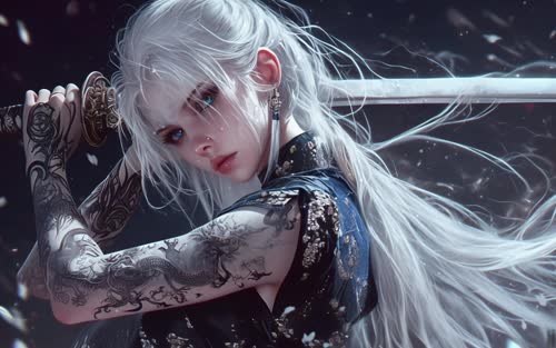 小也 Female warrior