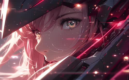 小也 战前一望高达女战士鹿豆粉