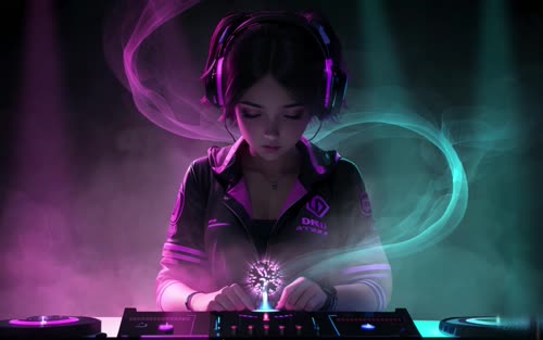 小也 Ender AI DJ Girl WUHD (4K)