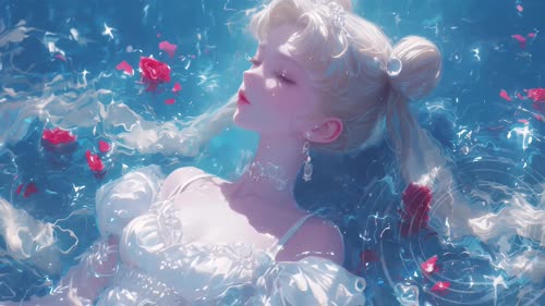 小也 唯美 少女 4K 动态 清瑰