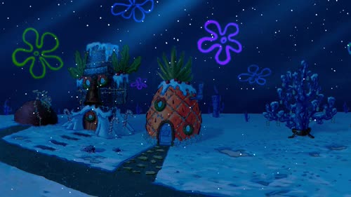 Winter ConchStreetSpongeBobSquarePants