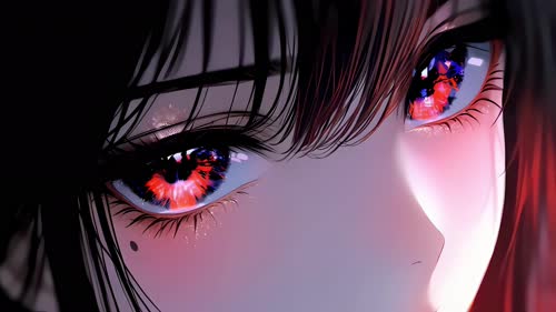 眨眼少女