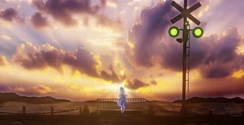 芙宁娜绝美夕阳图