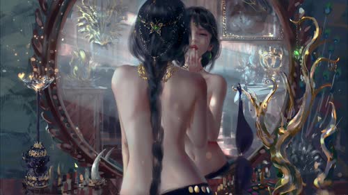 二次元鬼刀背影