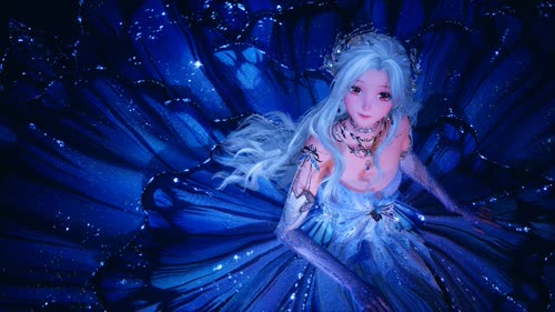 暖暖-蝴蝶套坐地