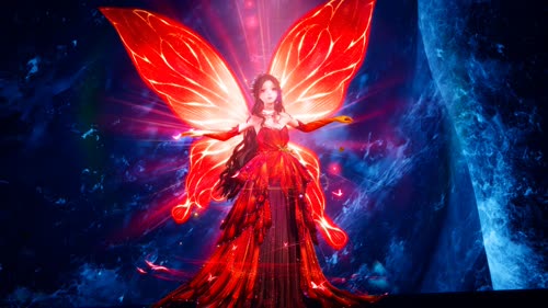 暖暖-蝴蝶套红色