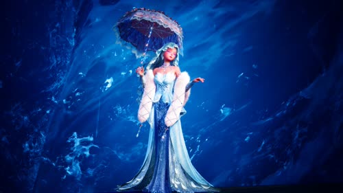 暖暖-银白色水龙卷