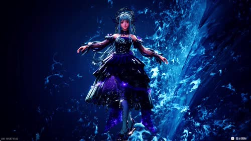 暖暖-紫色金蔷薇动作