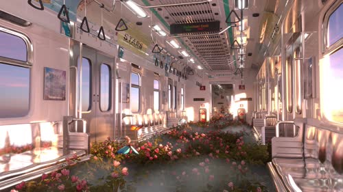 地铁花海-头号玩家社