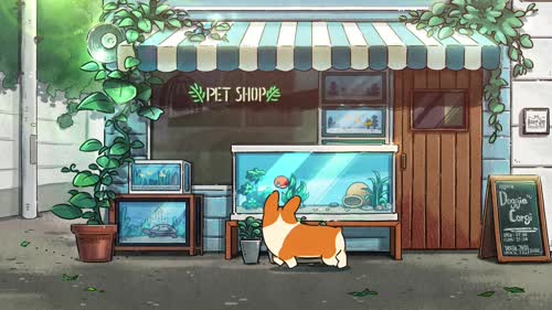 动态壁纸 宠物商店