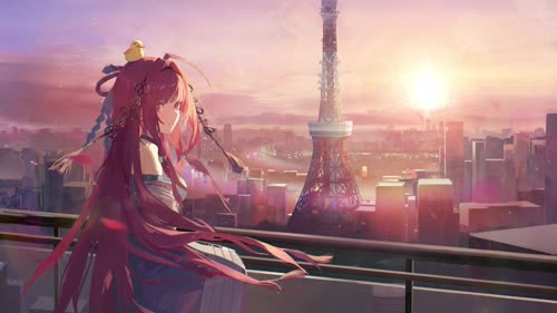 绘梨衣动态壁纸-世界很温柔