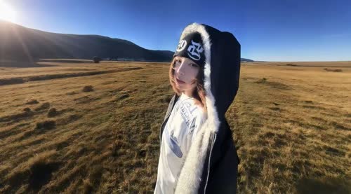 旷野里秋日的风