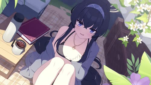 蔚蓝档案古关忧(泳装)